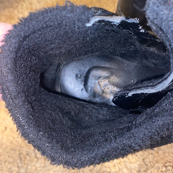 💫 Kim Roger’s Black Lace Up Ankle Boots - Picture 13 of 15